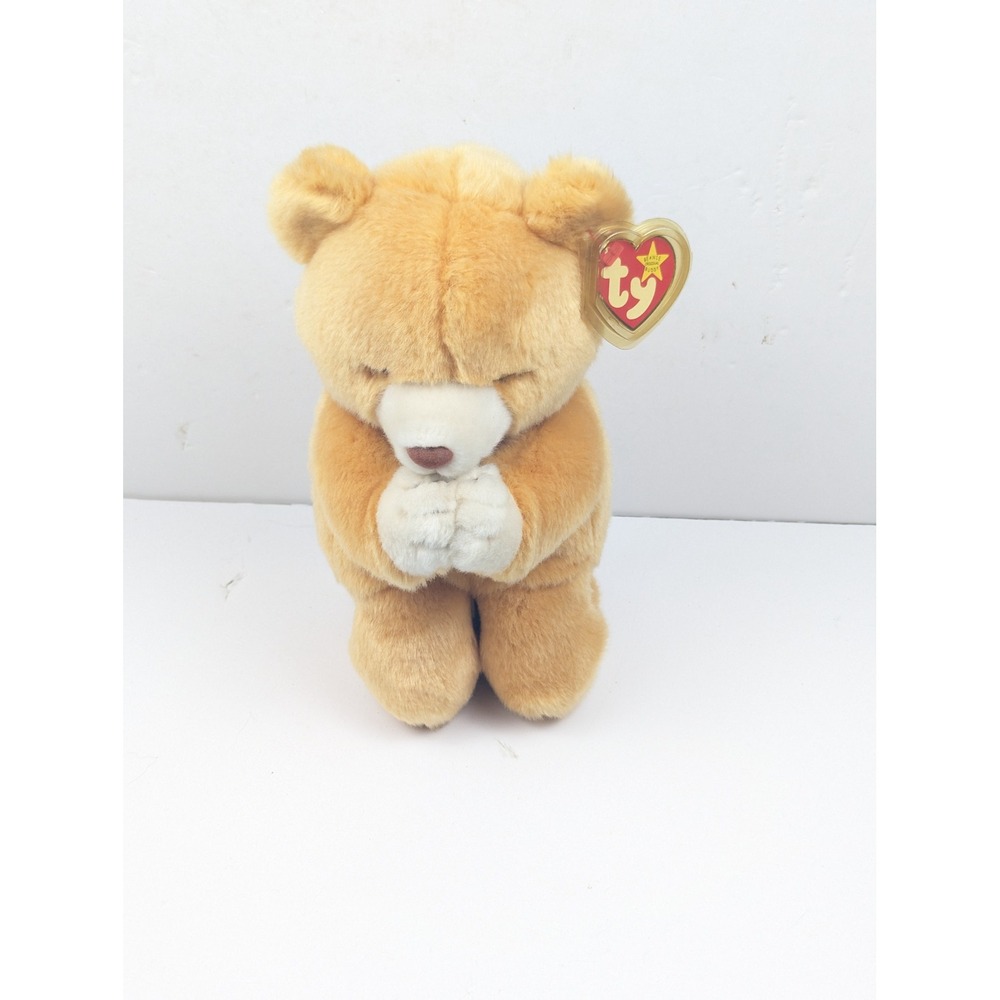 Ty Beanie Baby Hope Praying Bear Plush Stuffed Animal Toy Small 1999 w/Tag‎